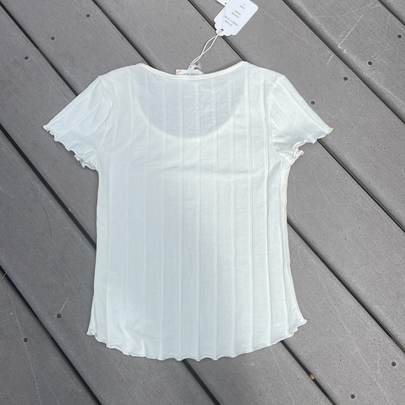 Pink Rose Ribbed Top - Picture 5 of 5